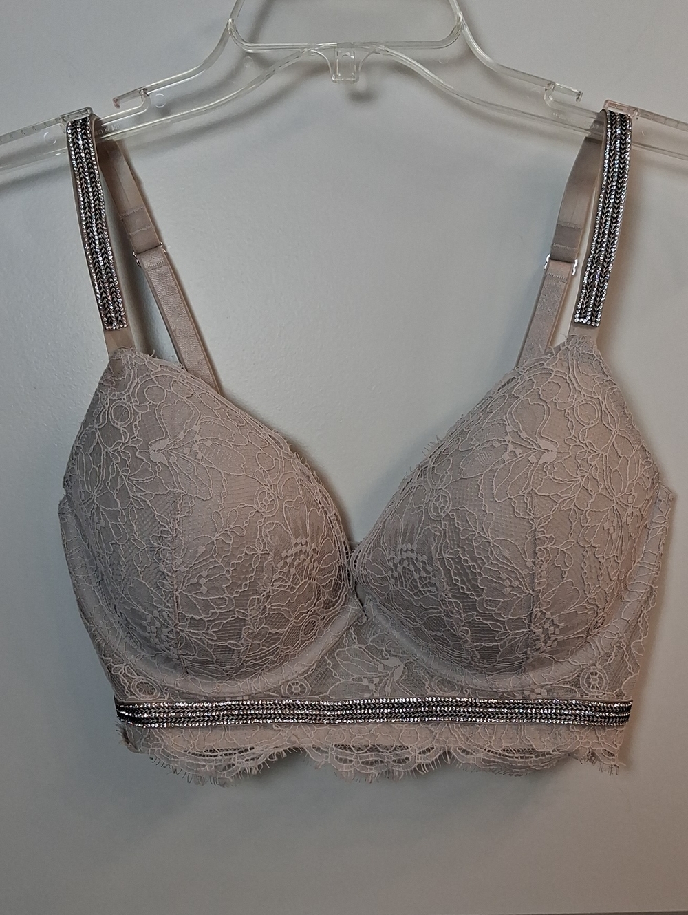 Victoria’s Secret Very Sexy - Lightly-Lined Shine Strap Demi Bra ** Size 34DD